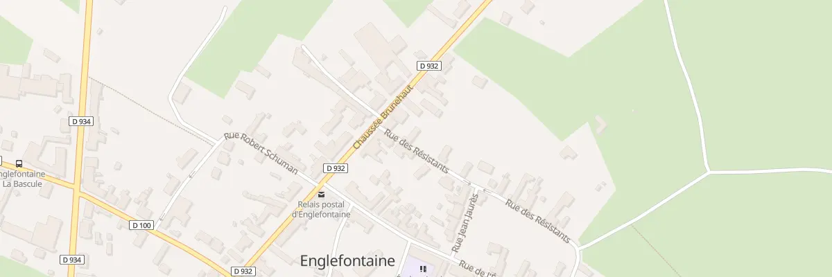 Plan du 3 Rue des Resistants à Englefontaine