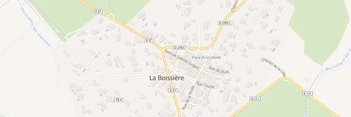 Plan du 6 Av Gabriel Imbert à La Boissière