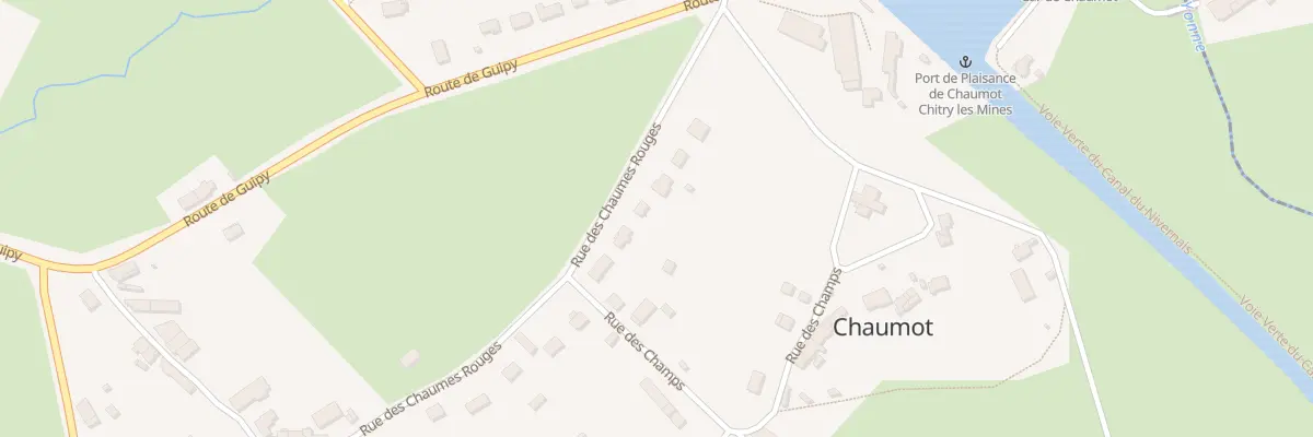 Plan du 22 Rue des Chaumes Rouges à Chaumot