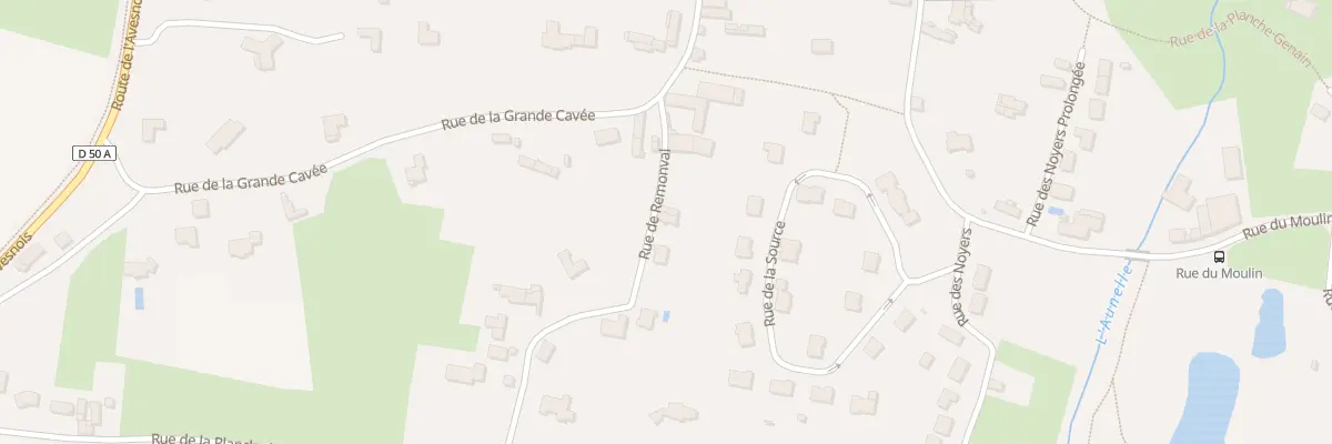 Plan du 3 Rue de Remonval à Sebourg