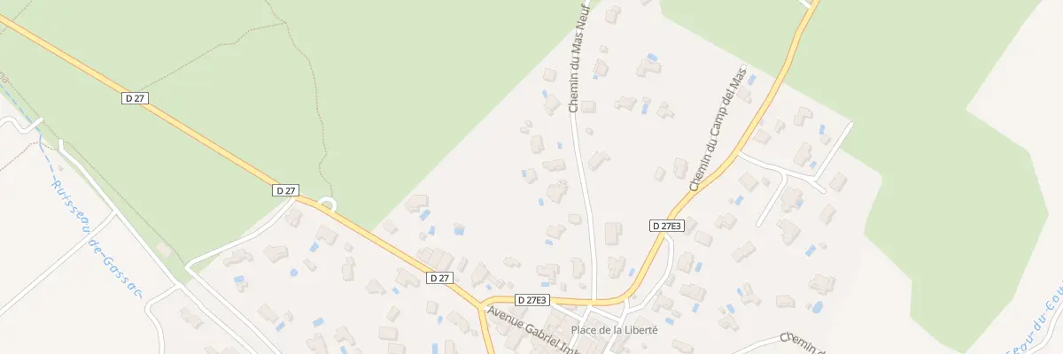 Plan du 9 Che du Mas Neuf à La Boissière