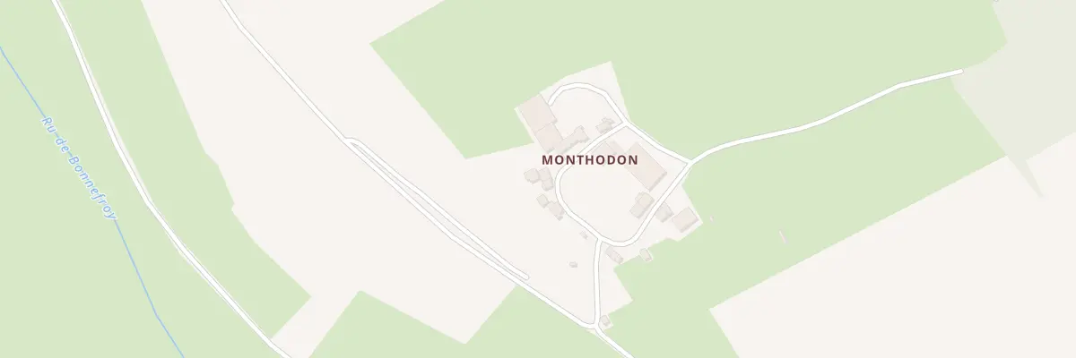 Plan du 3 Monthodon à Vallées en Champagne
