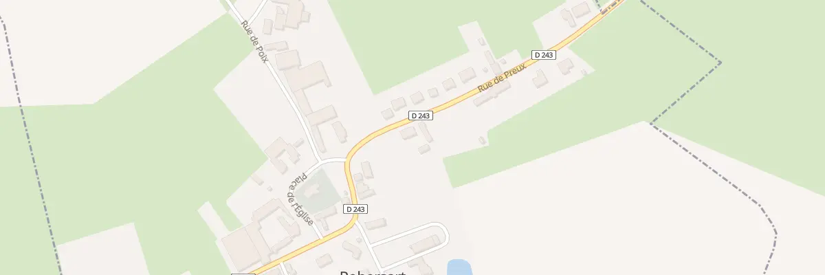 Plan du 2 Rue de Preux à Robersart