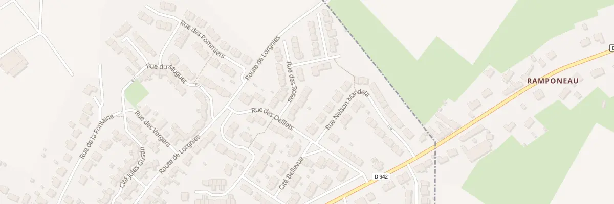 Plan du 9 Rue des Roses au Quesnoy