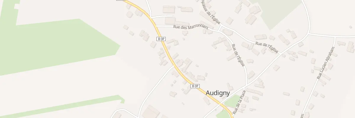 Plan du 166 Rue Ernest Lesage à Audigny