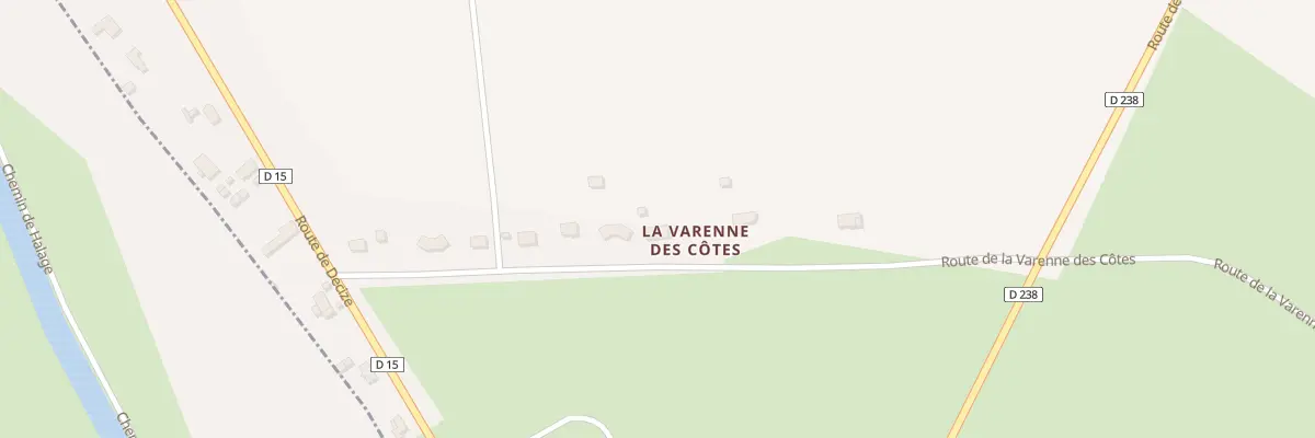 Plan du 13 La Varenne des Cotes à Saint-Martin-des-Lais