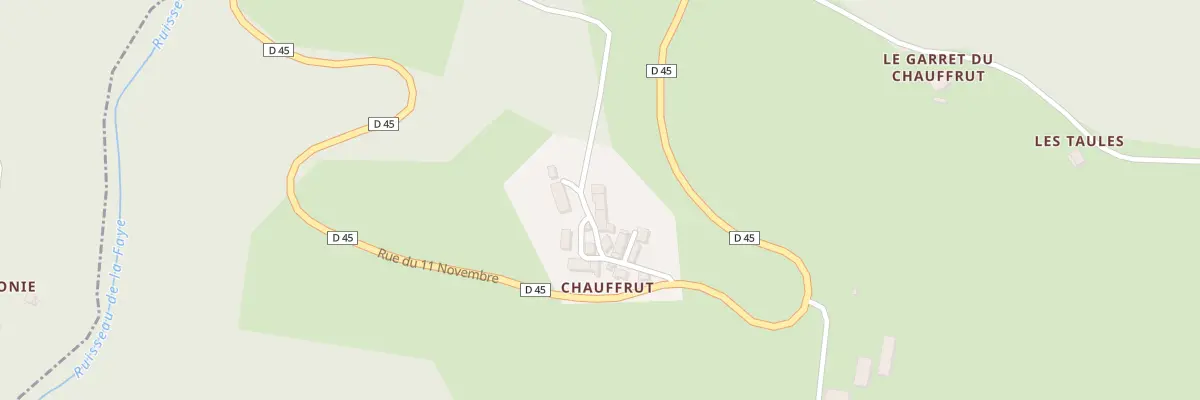 Plan du 5048 Chauffrut à Olmet