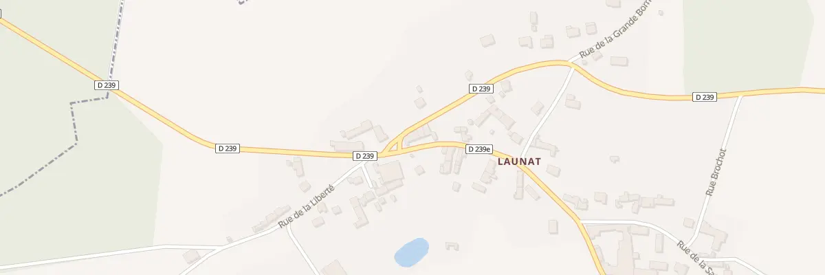 Plan du 11 Rue de Launat au Meix-Saint-Epoing
