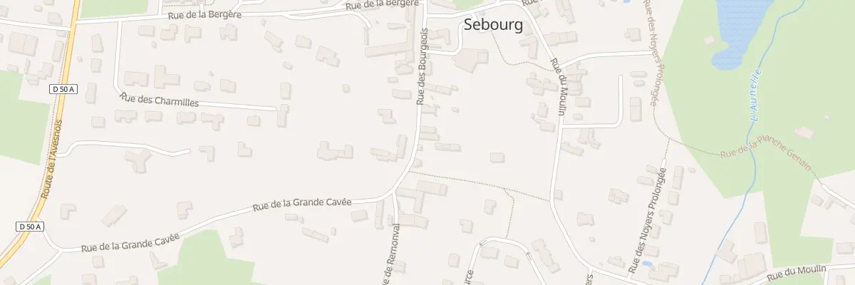 Plan du 13 Rue des Bourgeois à Sebourg