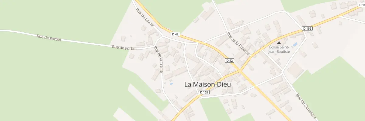 Plan du 1 Rue de la Teurlee à La Maison-Dieu