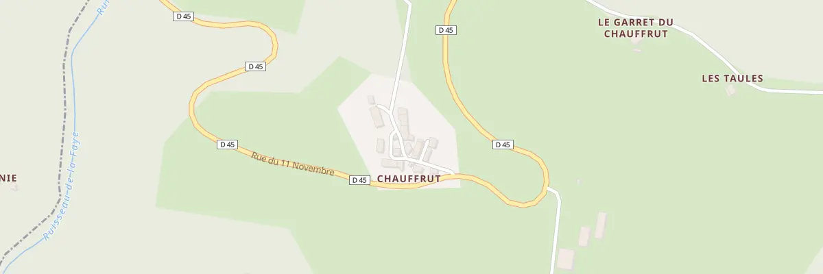 Plan du 5049 Chauffrut à Olmet
