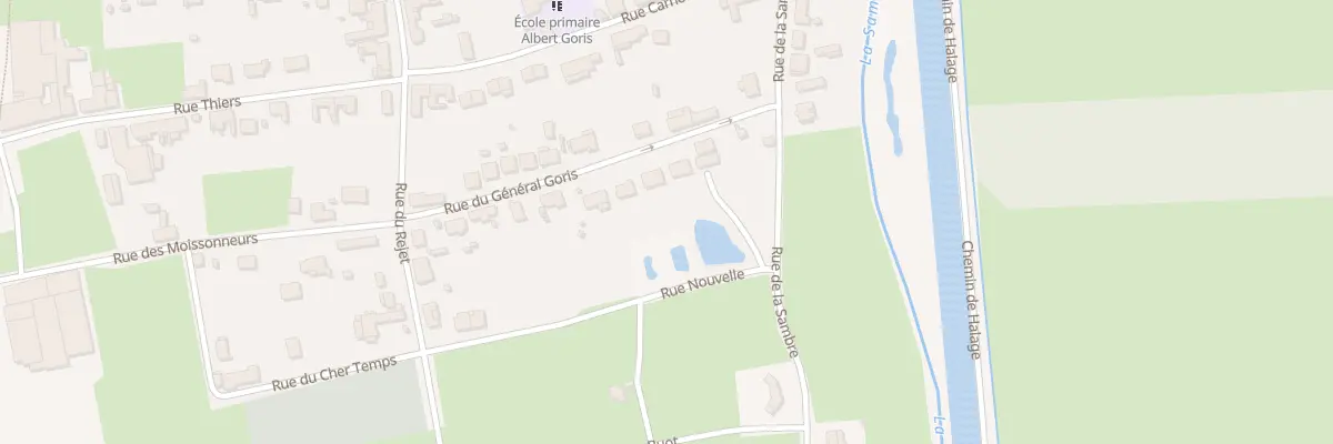 Plan du 16 Rue du Général Goris à Catillon-sur-Sambre