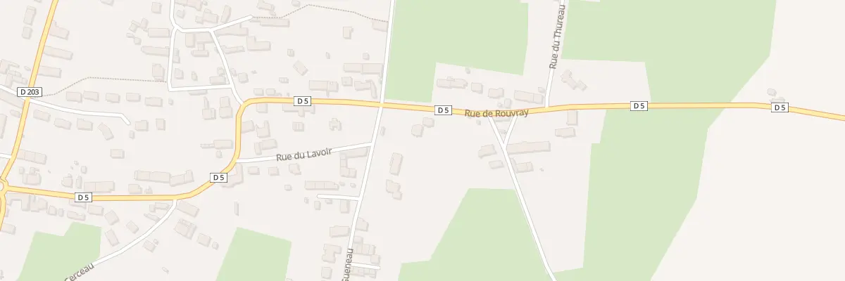 Plan du 24 Rue de Rouvray à Héry