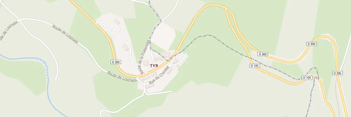 Plan du 5 Rue du Clouvet à Saint-Bonnet-le-Chastel