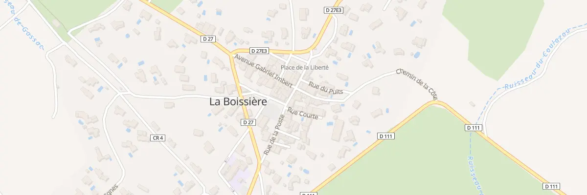 Plan du 2 Av François Amadou à La Boissière