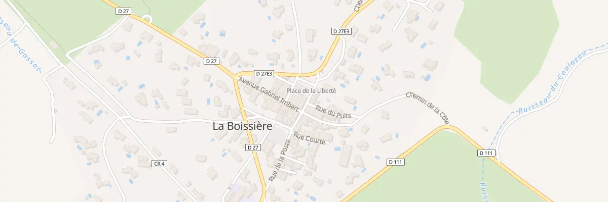 Plan du 1 Av Leon Sauvaire à La Boissière