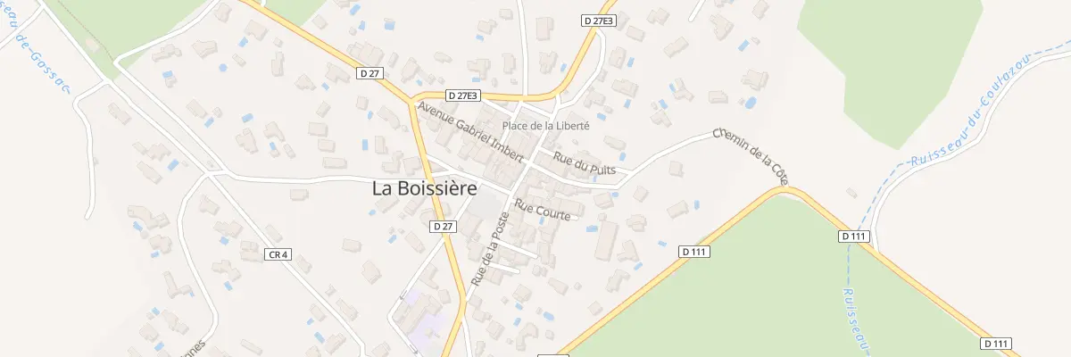 Plan du 4 Av François Amadou à La Boissière