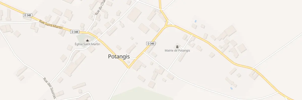 Plan du 1 Rue du Chateau des Roises à Potangis