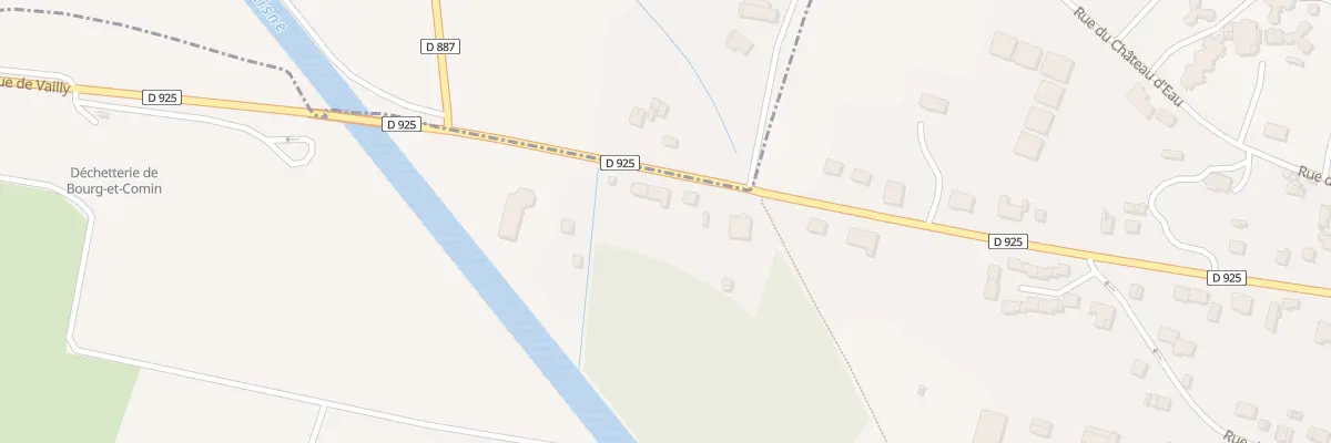 Plan du 26 Rue de Vailly à Bourg-et-Comin