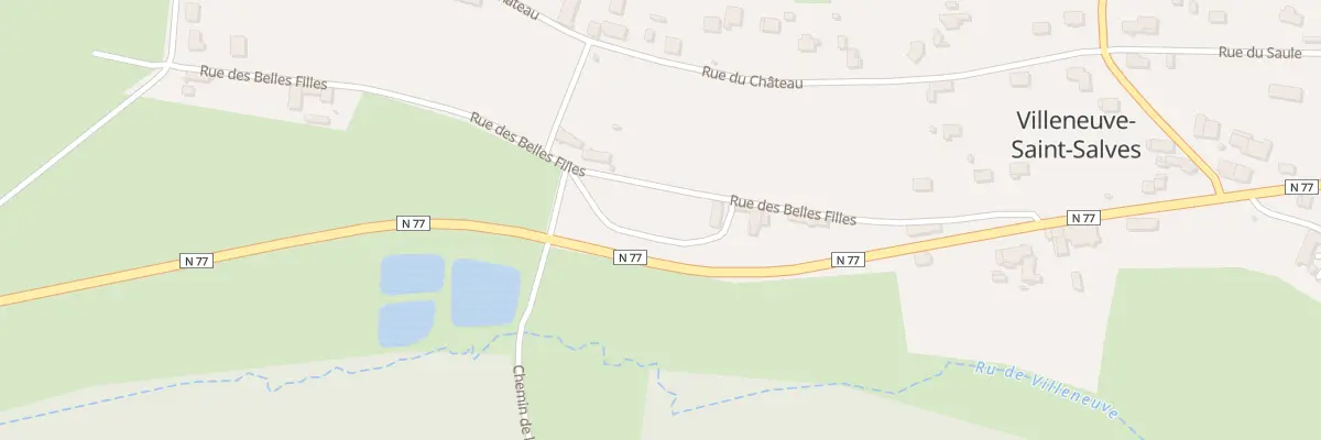 Plan du 18 Rue des Belles Filles à Villeneuve-Saint-Salves