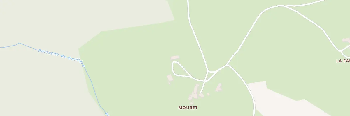 Plan du 70 Che des Garnats à Connangles