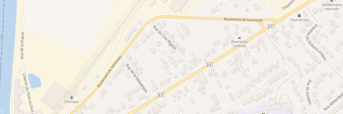 Plan du 4 Imp du Clos Rigaux à Dormans