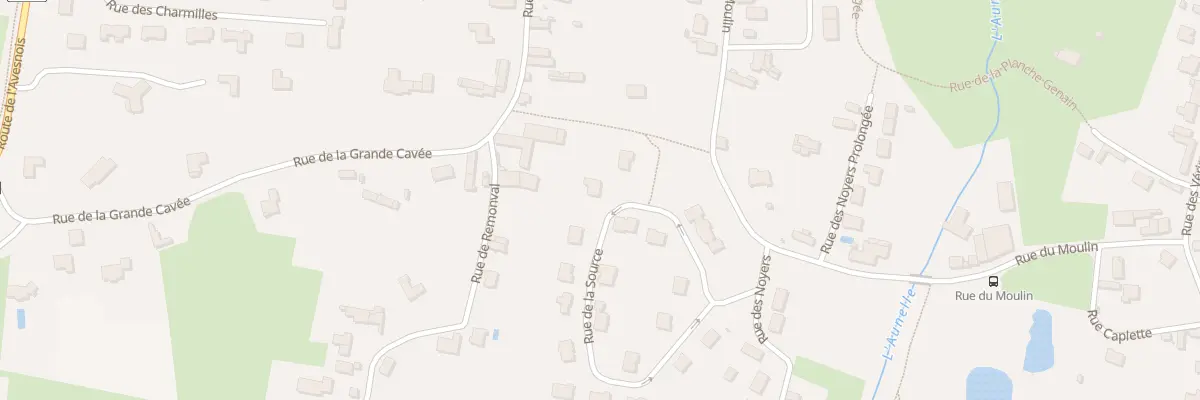 Plan du 9 Rue de la Source à Sebourg