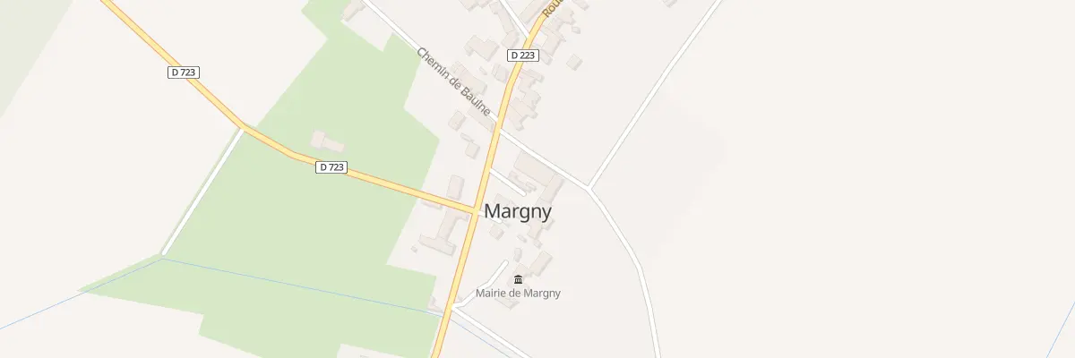 Plan du 4 Rte d’Orbais à Margny