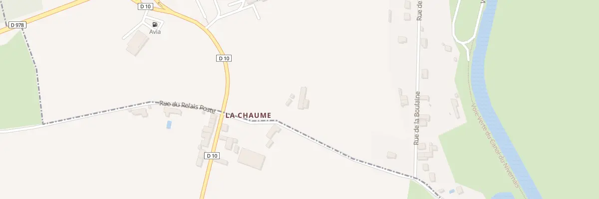 Plan du 242 Rue de Coeuillon à Alluy