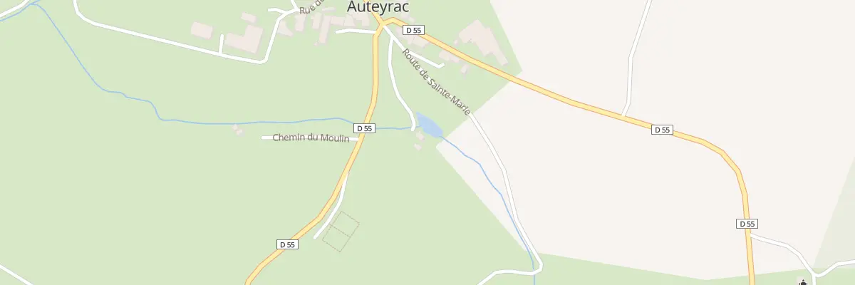 Plan du 2 Rte de Sainte Marie à Vissac-Auteyrac
