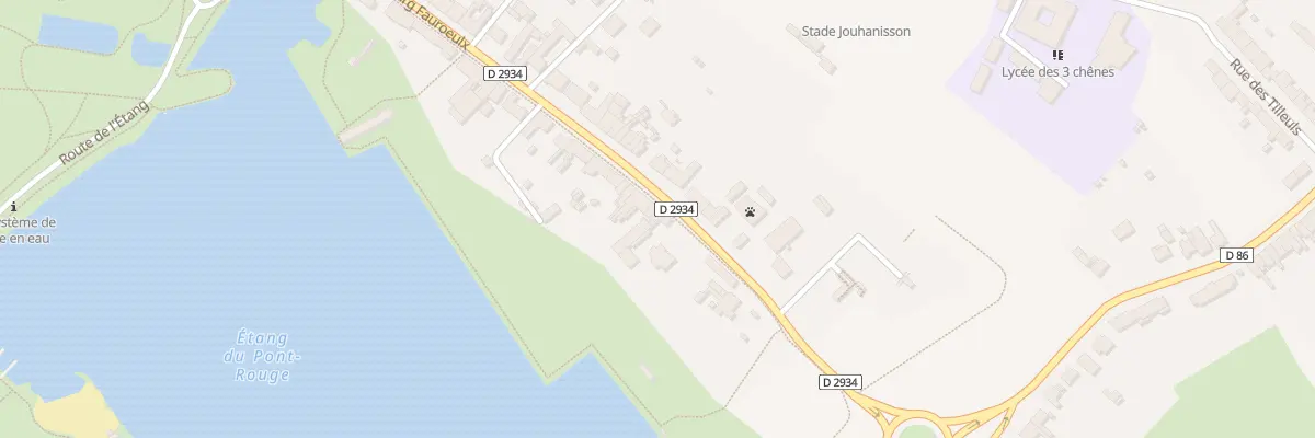 Plan du 38 Fg Fauroeulx au Quesnoy
