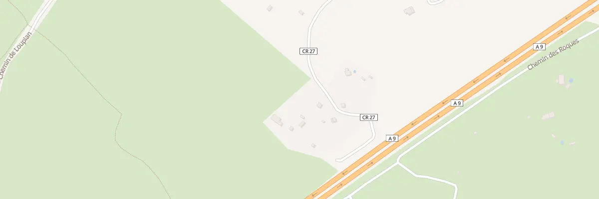 Plan du 6215 La Deveze à Poussan