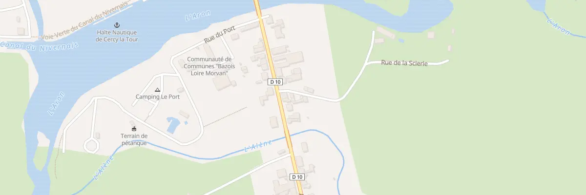 Plan du 15 Av Louis Coudant à Cercy-la-Tour