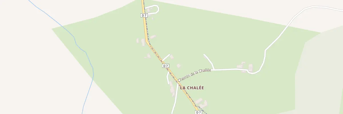 Plan du 37 Rte du Mayet de Montagne au Breuil