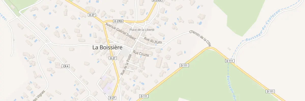 Plan du 14 Av Marius Redonnel à La Boissière