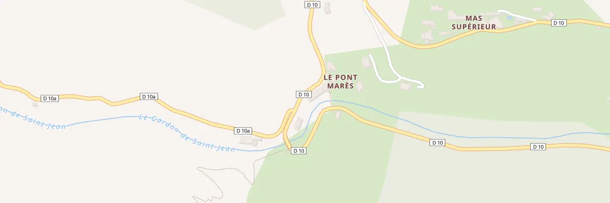 Plan du 5125 Le Pont Mares à Saint-André-de-Valborgne