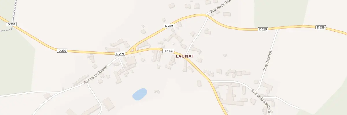 Plan du 14 Rue de Launat au Meix-Saint-Epoing