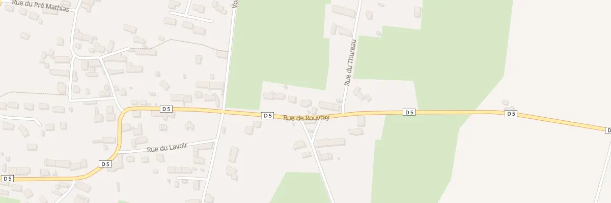 Plan du 37D Rue de Rouvray à Héry