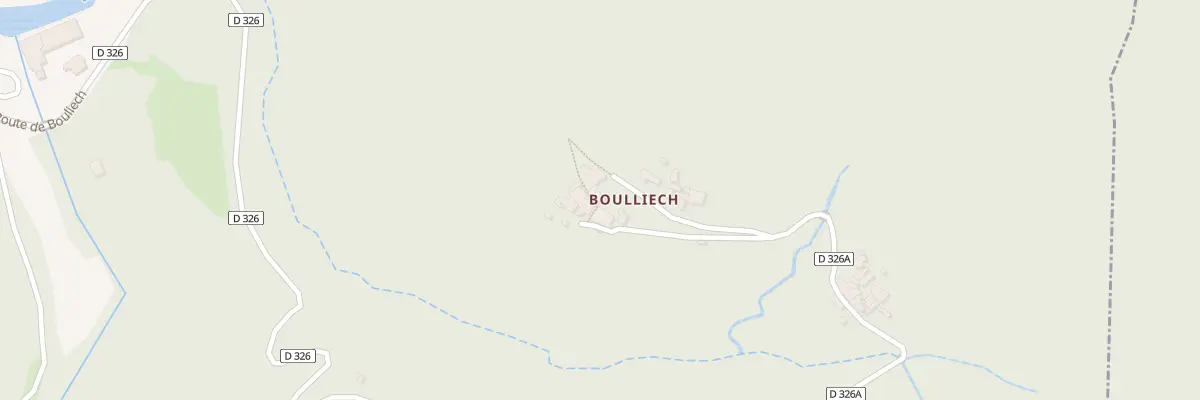 Plan du 9114 Hameau de Boulliech au Vigan