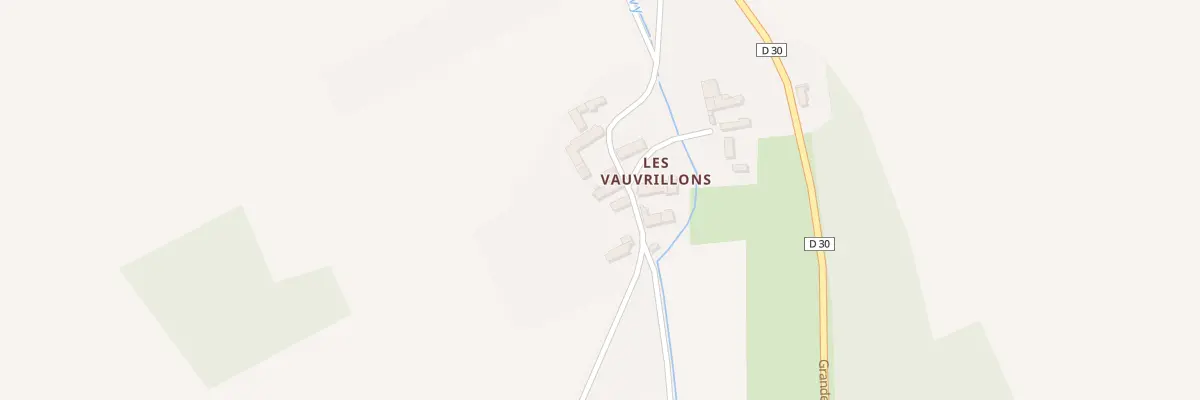 Plan du 111 Les Vauvrillons à Fournaudin