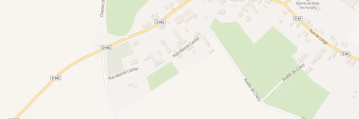 Plan du 19 Rue Marcel Carlier à Montigny-sous-Marle
