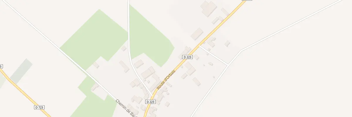 Plan du 15 Rte d’Orbais à Margny