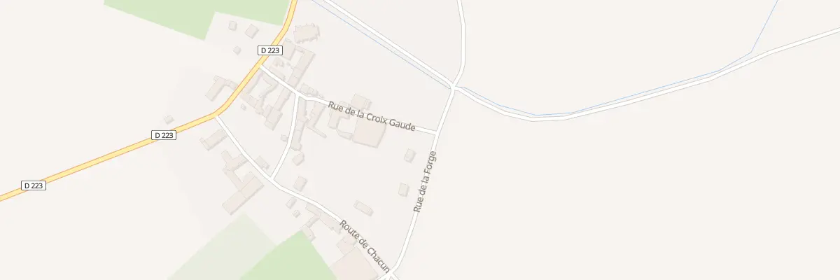 Plan du 8 Rue de la Forge à Margny