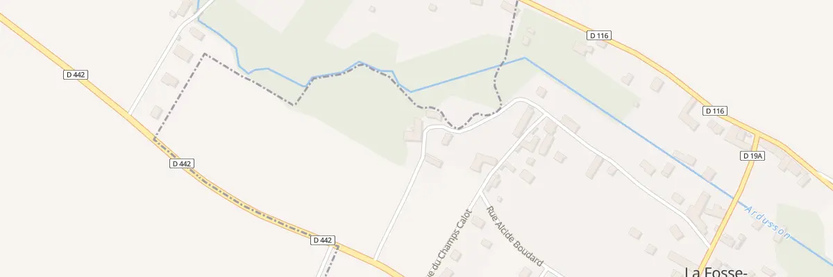 Plan du 6 Le Village à La Fosse-Corduan