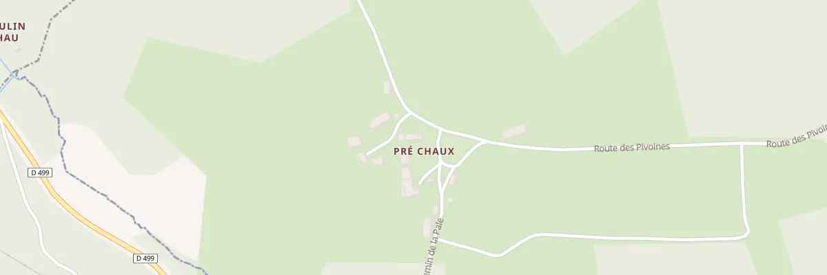 Plan du 5044 Chau à La Chapelle-Geneste
