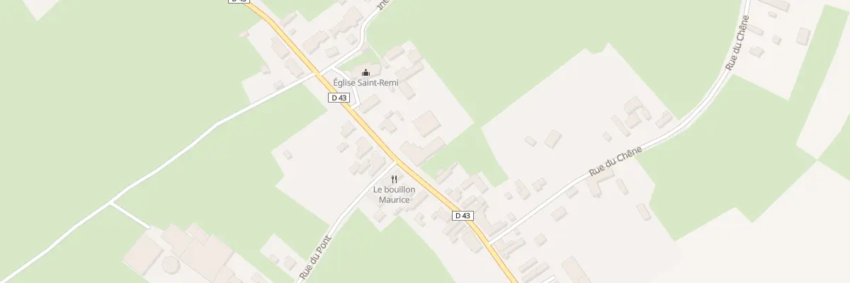 Plan du 2 Rue de Landrecies à Fontaine-au-Bois