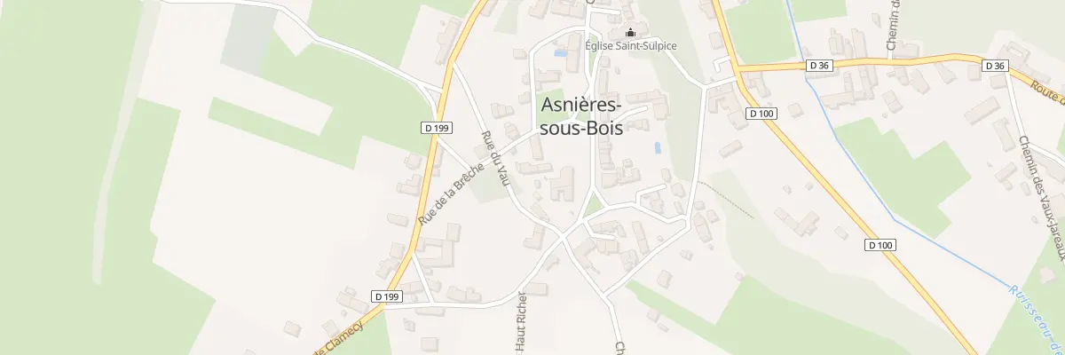 Plan du 24 Pl Publique à Asnières-sous-Bois