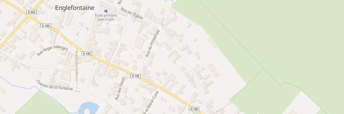Plan du 26 Rue de l’Eglise à Englefontaine