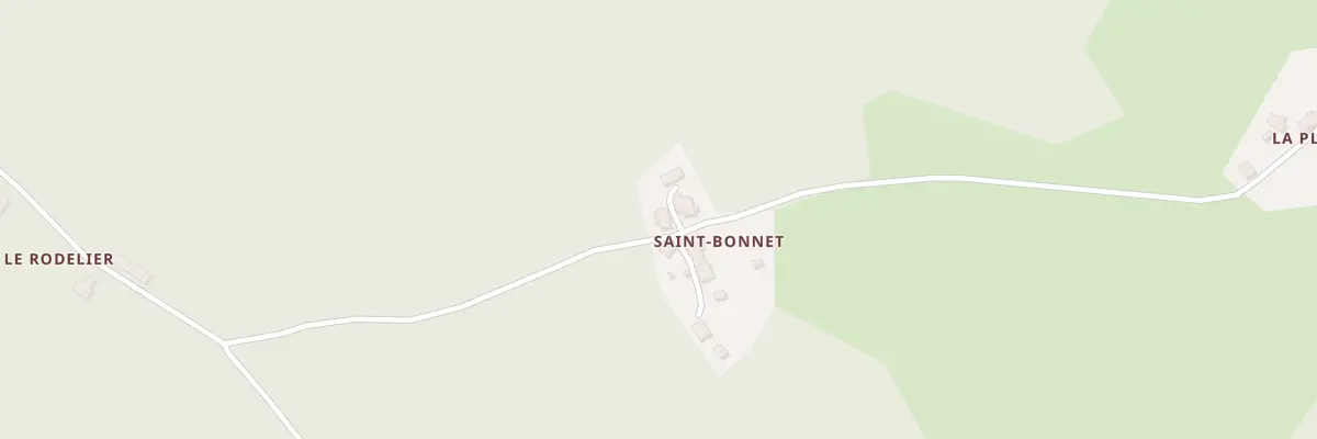 Plan du 5213 Saint-Bonnet à Olmet