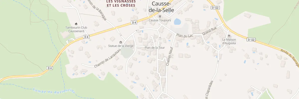 Plan du 5069 Le Village à Causse-de-la-Selle